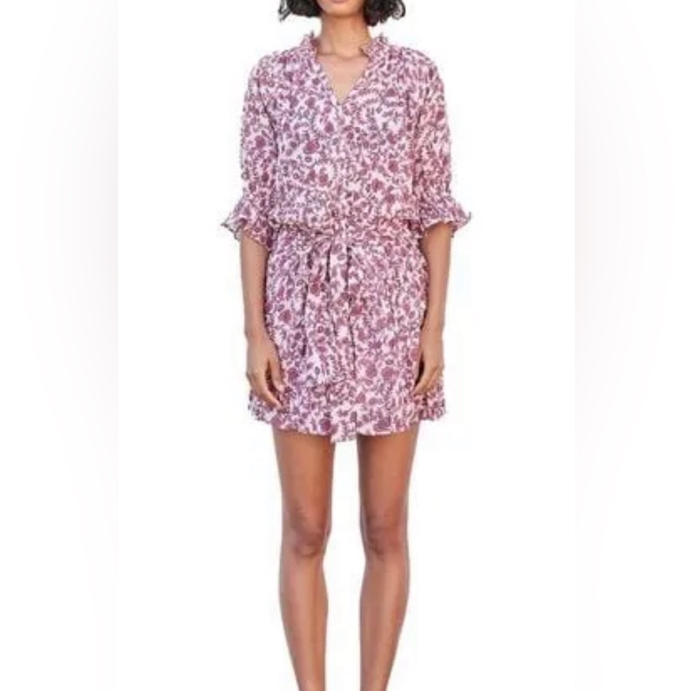 Sundry tie mini dress